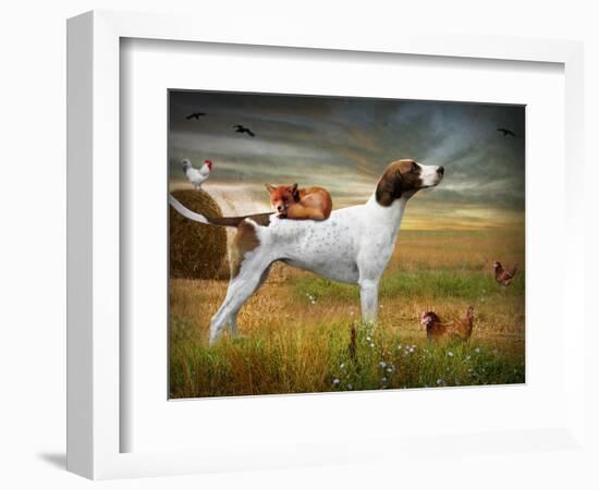 Brightstorm-Lynne Davies-Framed Photographic Print