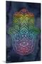 Brigid Ashwood - Rainbow Hamsa-Trends International-Mounted Poster