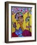 Brigit's Frida And Her Cat-Prisarts-Framed Premium Giclee Print