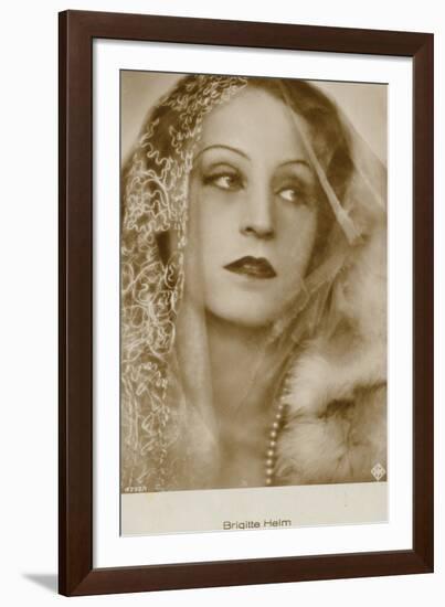 Brigitte Helm-null-Framed Photographic Print