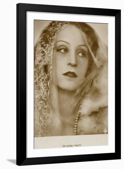 Brigitte Helm-null-Framed Photographic Print