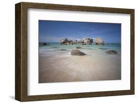 Brignogan Beach in Bretagne-Philippe Manguin-Framed Photographic Print