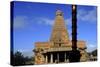 Brihadeeshwara Temple, Thanjavur, Tamil Nadu, India, Asia-Balan Madhavan-Stretched Canvas