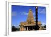 Brihadeeshwara Temple, Thanjavur, Tamil Nadu, India, Asia-Balan Madhavan-Framed Photographic Print