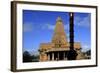 Brihadeeshwara Temple, Thanjavur, Tamil Nadu, India, Asia-Balan Madhavan-Framed Photographic Print