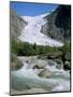 Briksdal Glacier, Sogn and Fjordane, Norway, Scandinavia-G Richardson-Mounted Photographic Print
