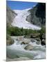 Briksdal Glacier, Sogn and Fjordane, Norway, Scandinavia-G Richardson-Mounted Photographic Print