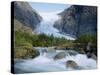 Briksdalsbreen Glacier, Western Fjord, Norway-Gavin Hellier-Stretched Canvas