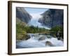 Briksdalsbreen Glacier, Western Fjord, Norway-Gavin Hellier-Framed Photographic Print