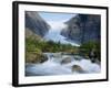 Briksdalsbreen Glacier, Western Fjord, Norway-Gavin Hellier-Framed Photographic Print