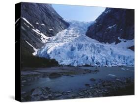 Briksdalsbreen Glacier, Western Fjord, Norway-Gavin Hellier-Stretched Canvas