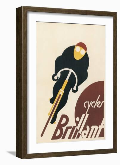 Brillian Cycles-null-Framed Art Print