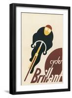 Brillian Cycles-null-Framed Art Print