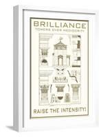 Brilliance-null-Framed Art Print