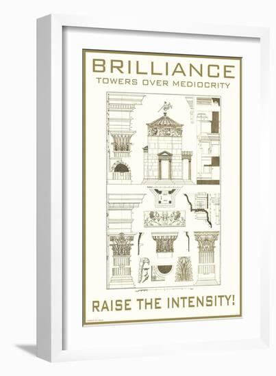 Brilliance-null-Framed Art Print