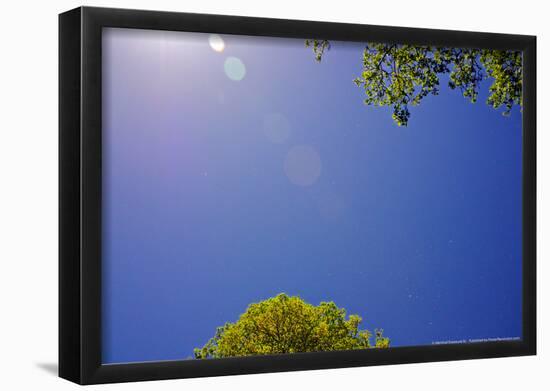 Brilliant Blue Sky-null-Framed Poster