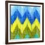 Brilliant Chevron I-Hugo Edwins-Framed Art Print