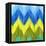 Brilliant Chevron I-Hugo Edwins-Framed Stretched Canvas