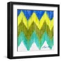 Brilliant Chevron II-Hugo Edwins-Framed Art Print