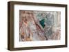 Brilliant Colors Explode in a Vertical View of Open Pit Mining from Above-Tim Roberts Photography-Framed Photographic Print