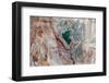 Brilliant Colors Explode in a Vertical View of Open Pit Mining from Above-Tim Roberts Photography-Framed Photographic Print