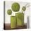 Brilliant Green Balloons-Karsten Kirchner-Stretched Canvas