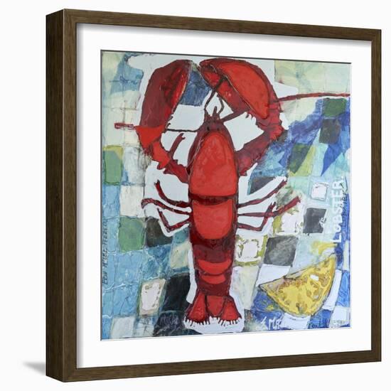 Brilliant Maine Lobster IV-Erin McGee Ferrell-Framed Art Print