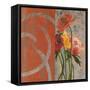 Brilliant Peonies II-Liz Jardine-Framed Stretched Canvas