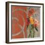 Brilliant Peonies II-Liz Jardine-Framed Art Print