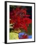Brilliant Red Acer Palmatum Cripsii in Autumn, Sheffield Park Gardens, East Sussex, England-Ruth Tomlinson-Framed Photographic Print