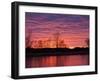 Brilliant Sunset Reflects into the Calamus River in Loup County, Nebraska, USA-Chuck Haney-Framed Premium Photographic Print