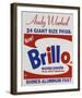 Brillo Box (detail), 1964-Andy Warhol-Framed Art Print