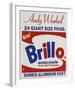 Brillo Box (detail), 1964-Andy Warhol-Framed Art Print