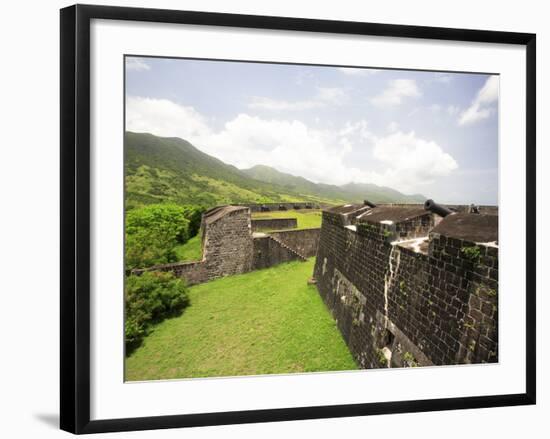 Brimstone Hill Fortress, Built 1690-1790, St. Kitts, Caribbean-Greg Johnston-Framed Photographic Print