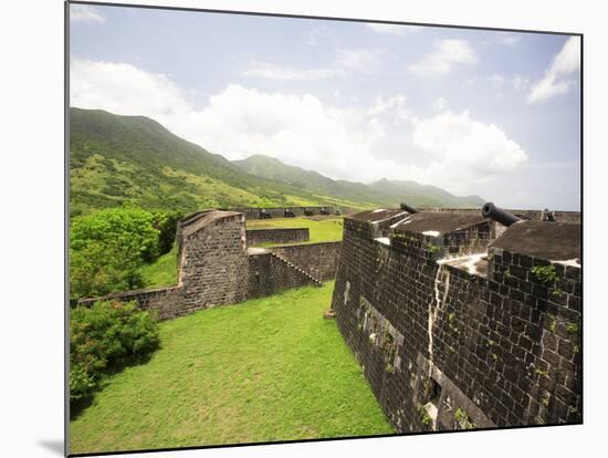 Brimstone Hill Fortress, Built 1690-1790, St. Kitts, Caribbean-Greg Johnston-Mounted Photographic Print