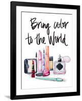 Bring Color to the World-Gina Ritter-Framed Art Print