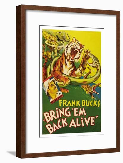 Bring 'Em Back Alive-null-Framed Art Print