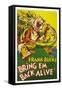 Bring 'Em Back Alive-null-Framed Stretched Canvas