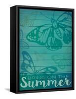 Bring On The Summer 1-Melody Hogan-Framed Stretched Canvas