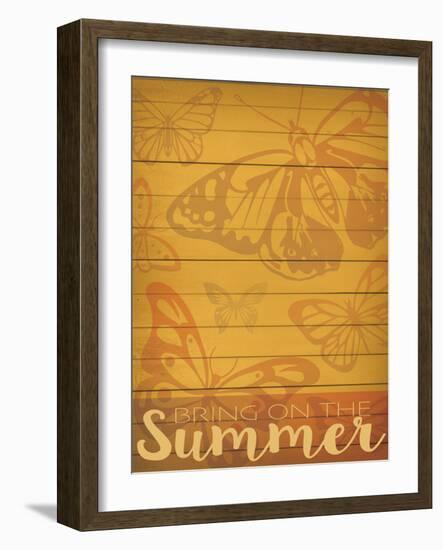 Bring On The Summer 2-Melody Hogan-Framed Art Print