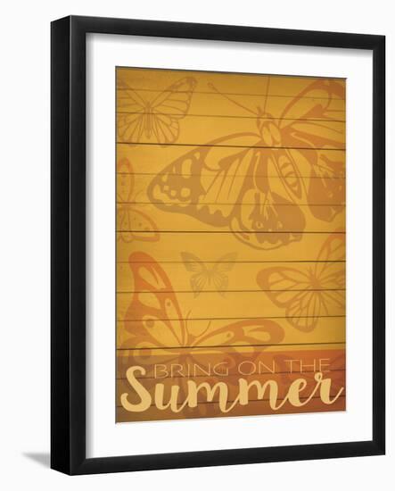 Bring On The Summer 2-Melody Hogan-Framed Art Print