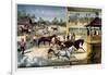 Bring Up Your Horses-Currier & Ives-Framed Giclee Print