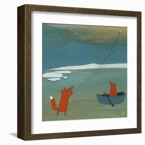 Bring You the North Star-Kristiana Pärn-Framed Art Print