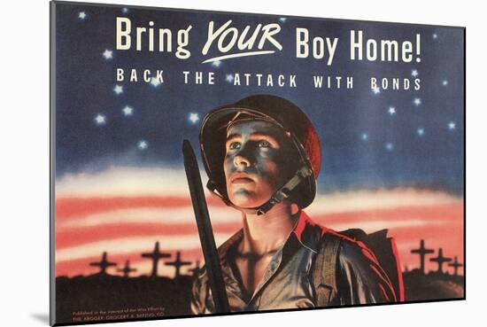 Bring Your Boy Home-null-Mounted Art Print