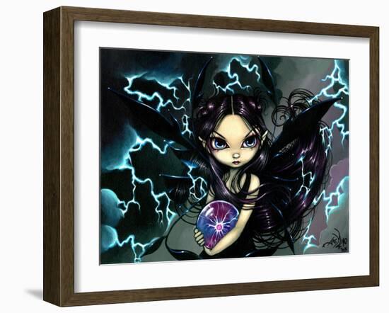 Bringer of Lightning-Jasmine Becket-Griffith-Framed Art Print