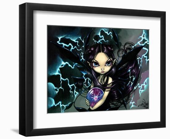 Bringer of Lightning-Jasmine Becket-Griffith-Framed Art Print