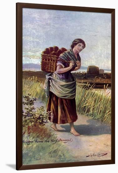 Bringin' Home the Turf, 1902-1903-John Carey-Framed Giclee Print