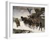 Bringing Home the Body of King Charles XII of Sweden-Gustaf Cederström-Framed Giclee Print