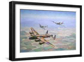 Bringing Home the Straggler-John Bradley-Framed Giclee Print