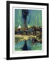 Bringing in the # 7-Boyle-Framed Collectable Print